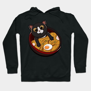 Ramen Cat Bed Hoodie